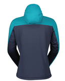 Bunda Scott Explorair Alpha Hoody - wintergreen/ dark blue