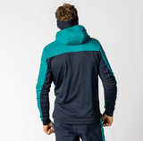 Bunda Scott Explorair Alpha Hoody - wintergreen/ dark blue