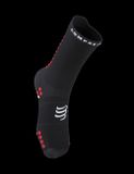 Ponožky Compressport Pro Racing Socks v4.0 Run High - žluto/bílé