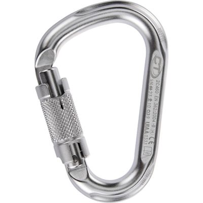 Climbing Technology Snappy WG twistlock gate - Silver