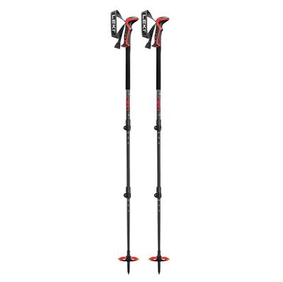 Skialpinistické hole Leki Haute Route 3 - dark anthracite dark/red black