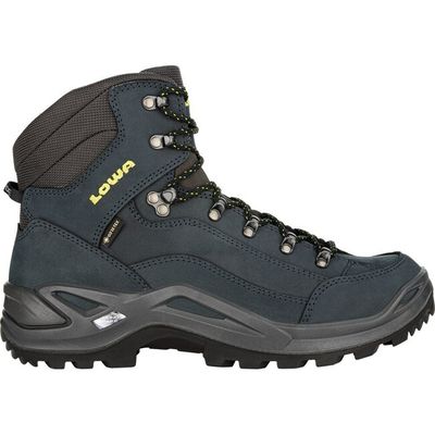 Turistické boty Lowa Renegade gtx mid blue/lime